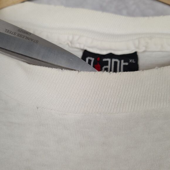 Vintage Jimmy Buffett Shirt Mens XL Giant Tag Double Sided Chameleon Caravan 90s - Picture 3 of 16